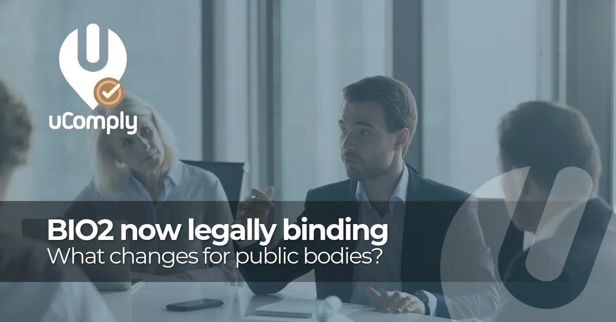 BIO2 is now legally binding: what it means for municipalities and executive agencies