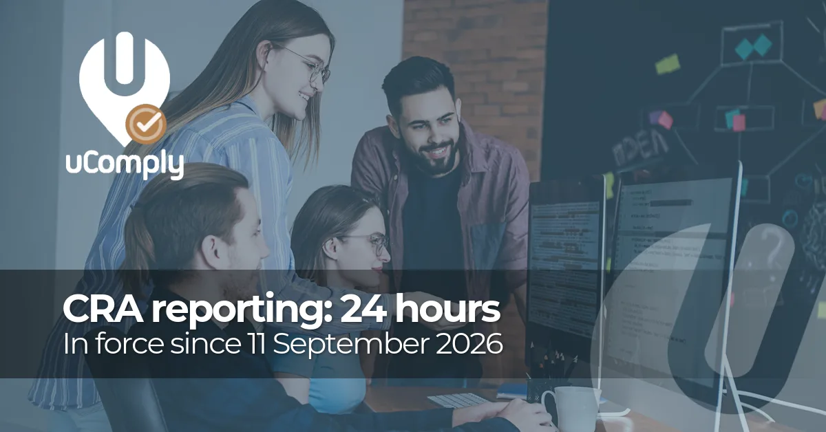 CRA reporting obligation since 11 September 2026: 24 hours to report an exploited vulnerability